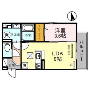 D-room NORTH PARK 三田 間取り